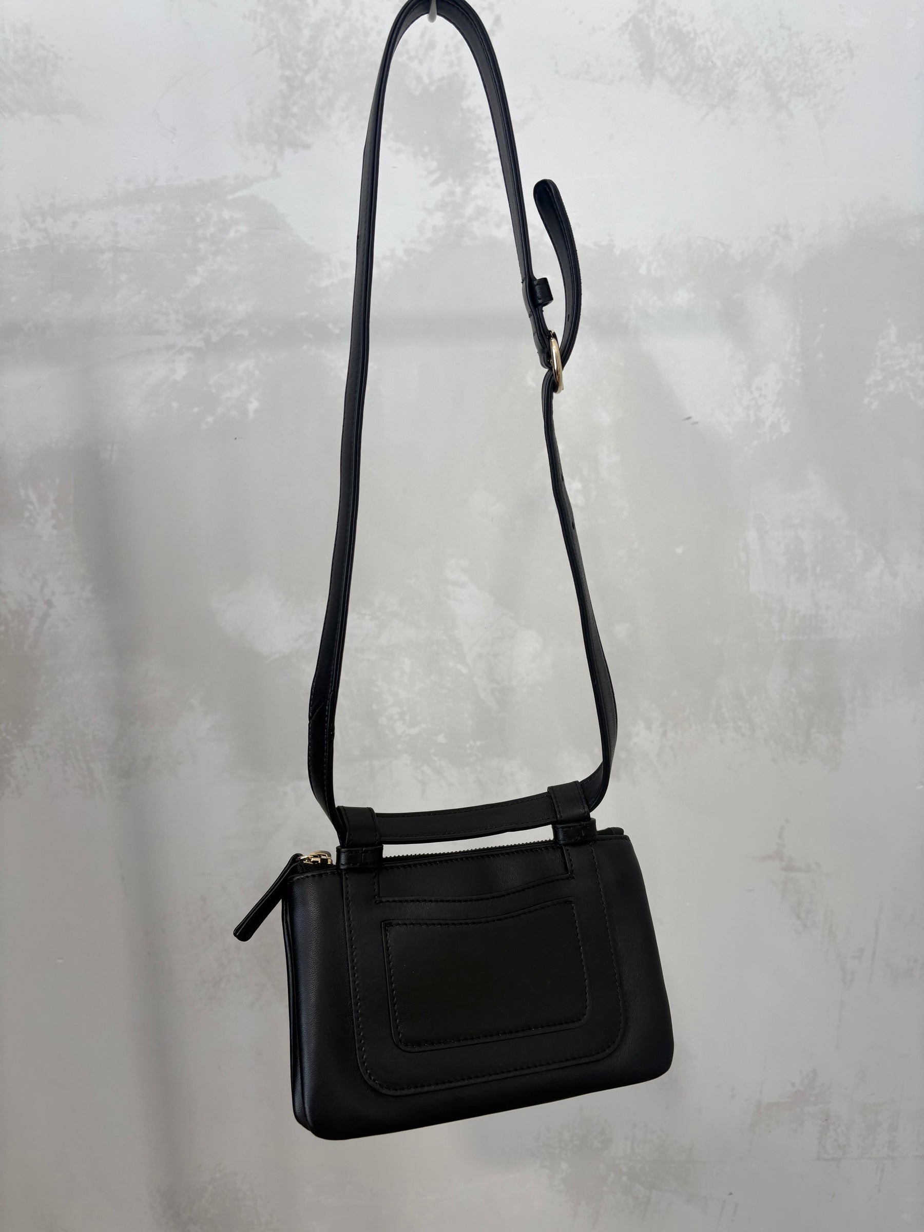 Chanel Lambskin Mania Waist Belt Bag Black