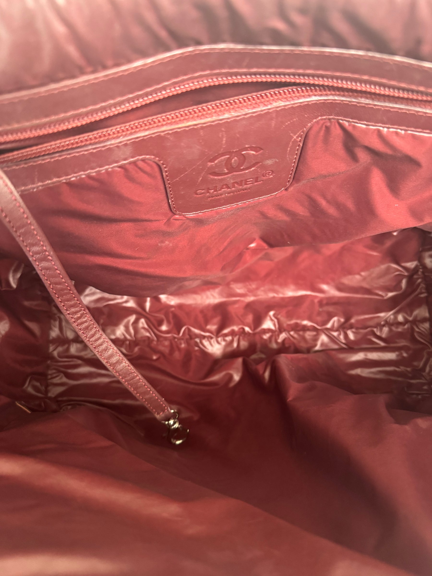 Chanel Coco Cocoon Bowling Bag Black
