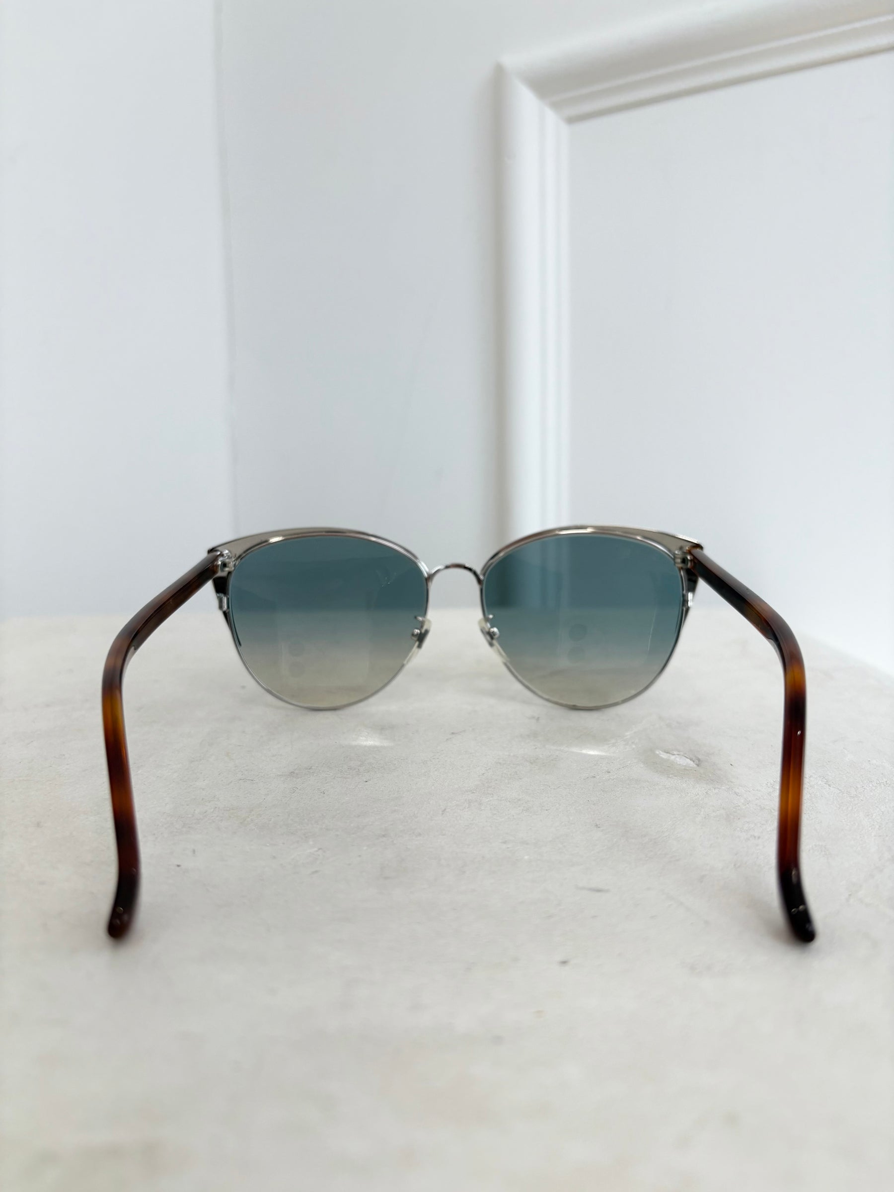 Gucci Blue Cat Eye Sunglasses