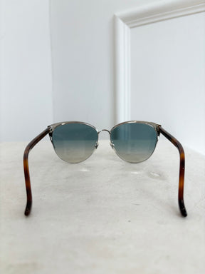 Gucci Blue Cat Eye Sunglasses