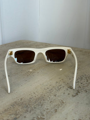 Anine Bing Cream Otis Sunglasses