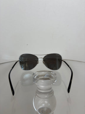 Chanel Silver Reflective Sunglasses