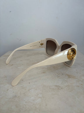 Gucci Sunglasses White Gold Accessories