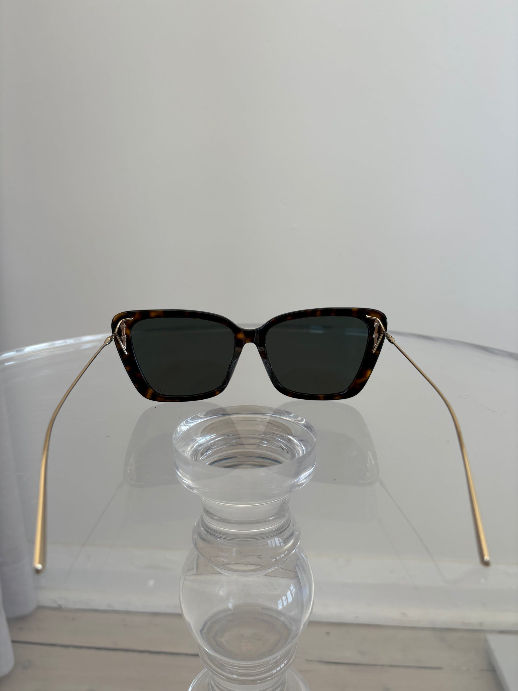 Dior Tortoiseshell Cat Eye Sunglasses