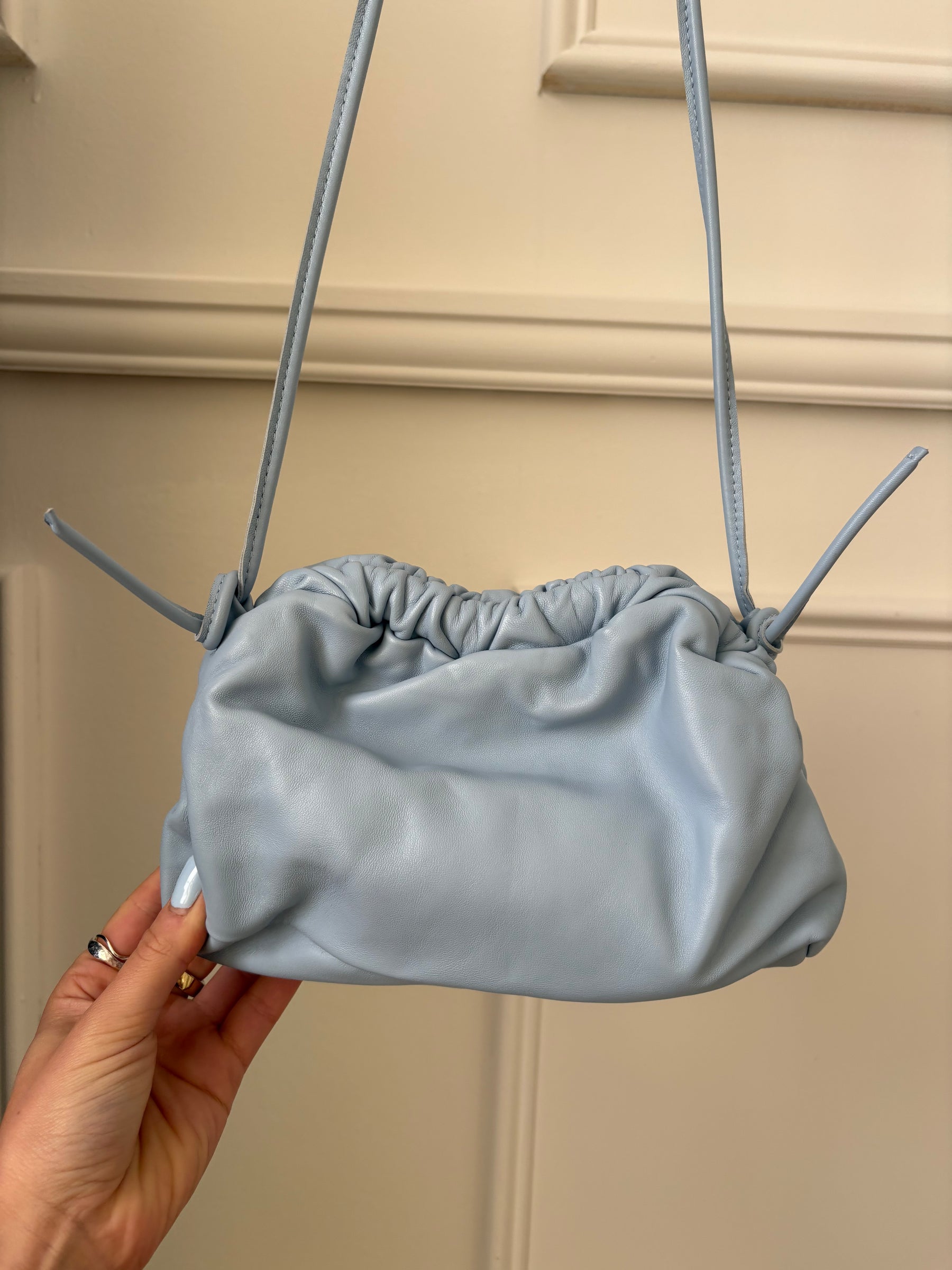 Mansur Gavriel BagsMini Cloud Clutch In Pale Blue