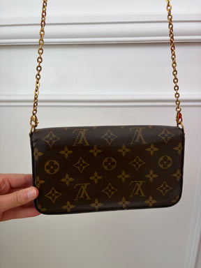 Louis Vuitton Felicie Pochette Monogram Cross Body Pouch