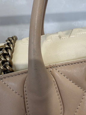 Chanel Portobello Tote Bag Quilted Lambskin Gold Tone HW