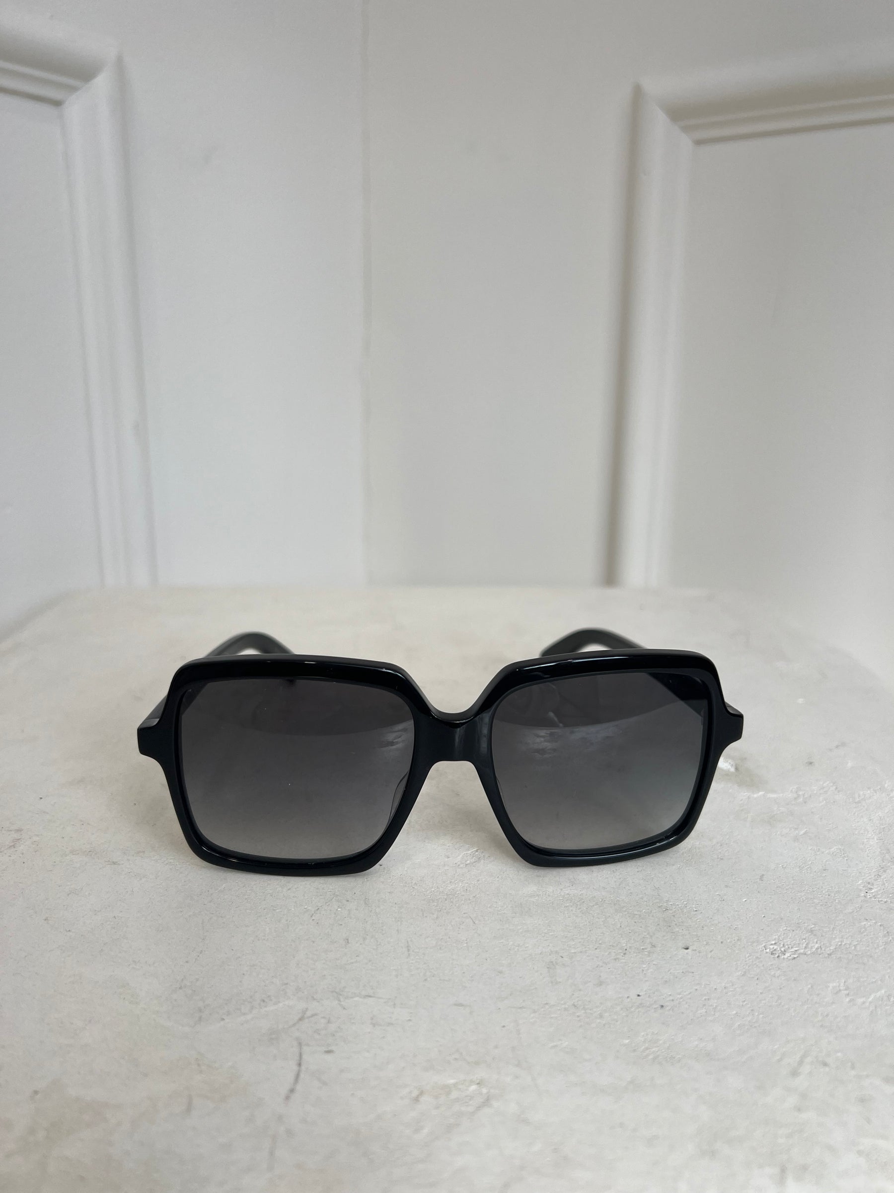 Saint Laurent Oversized Black Square Sunglasses