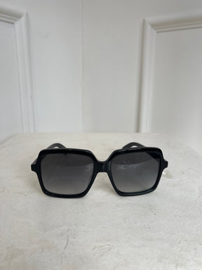 Saint Laurent Oversized Black Square Sunglasses