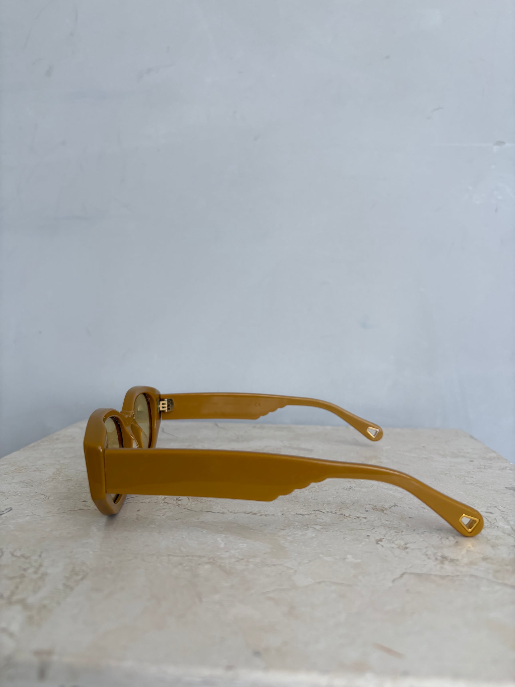 Lucy Folk Mustard Salinas Sunglasses