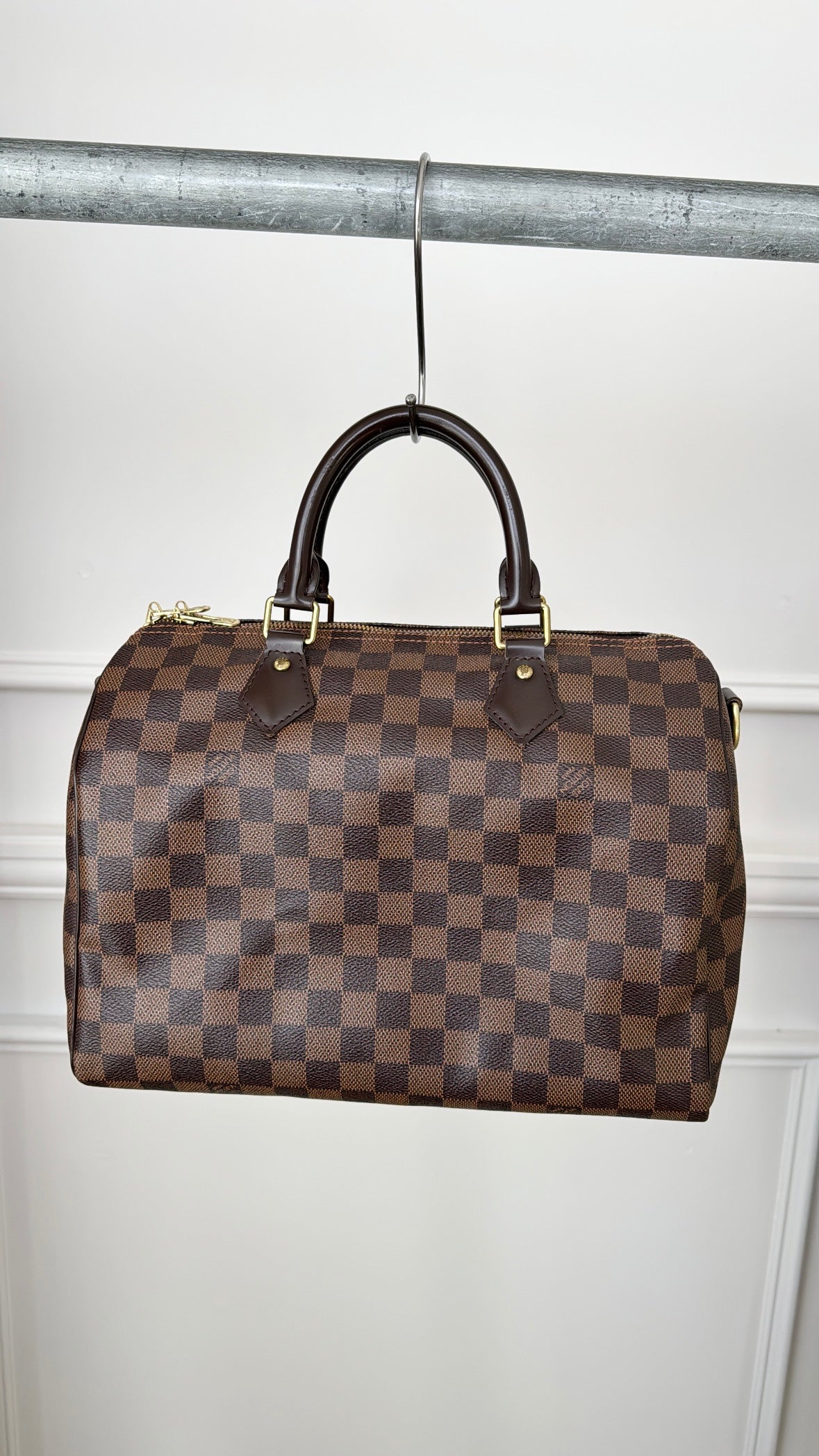 Louis Vuitton Damier Ebene Speedy Bandouliere 30