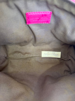 Bottega Veneta Pink Intrecciato leather Cosmetic Case