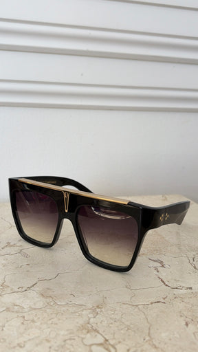 Jacques Marie Mage Selini Sunglasses Black Gold