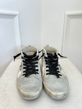 Golden Goose Mid Star Seankers Grey Silver, 41