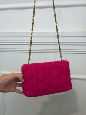 YSL Tweed LouLou In Magenta