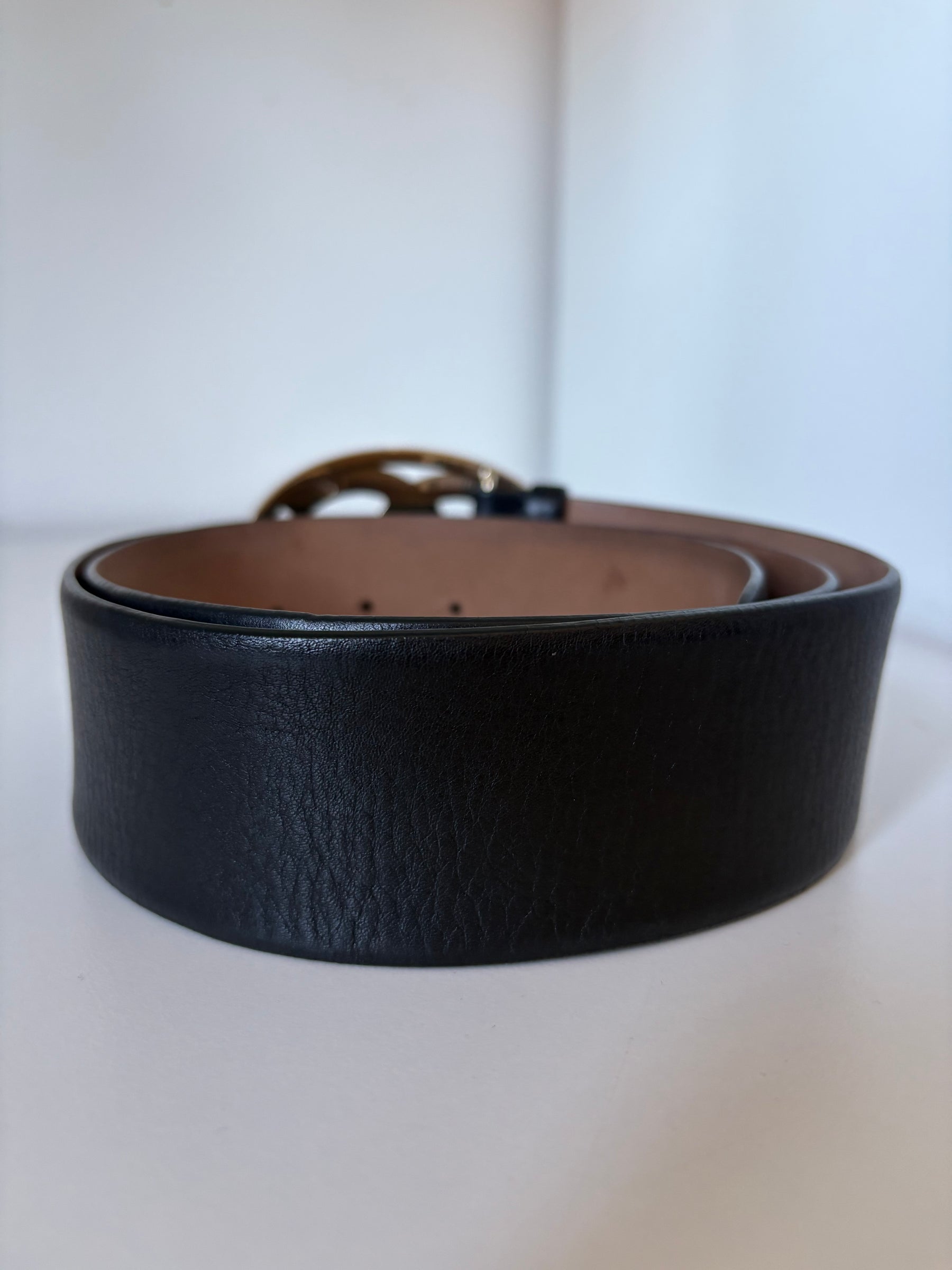 Chanel Black CC Belt