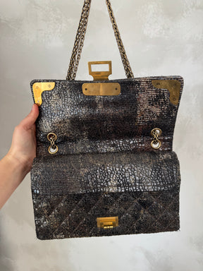 Chanel Paris Shanghai 2.55 Icons Double Flap Handbag