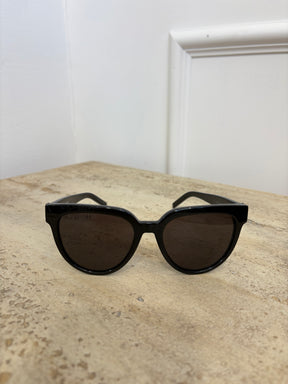 Saint Laurent Black Sunglasses With Black Hardware