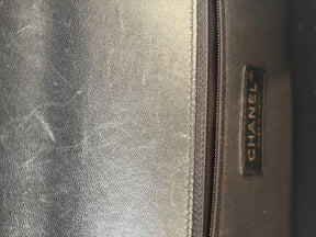 Chanel Black Leather 'New Medium' Boy Bag