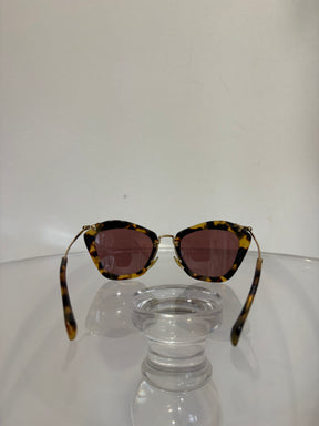 Miu Miu Tortoiseshell Cat Eye Sunglasses
