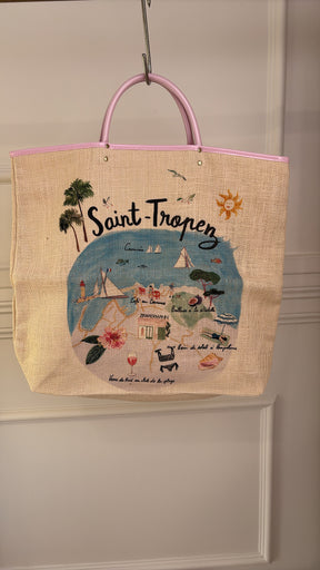 Zimmermann Hessian St Tropez Tote Bag