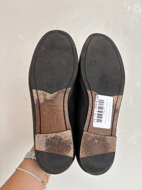 Dior Black Leather Boy Loafer, 38