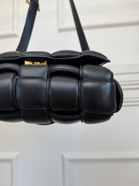 Bottega Veneta Black Padded Cassette Bag
