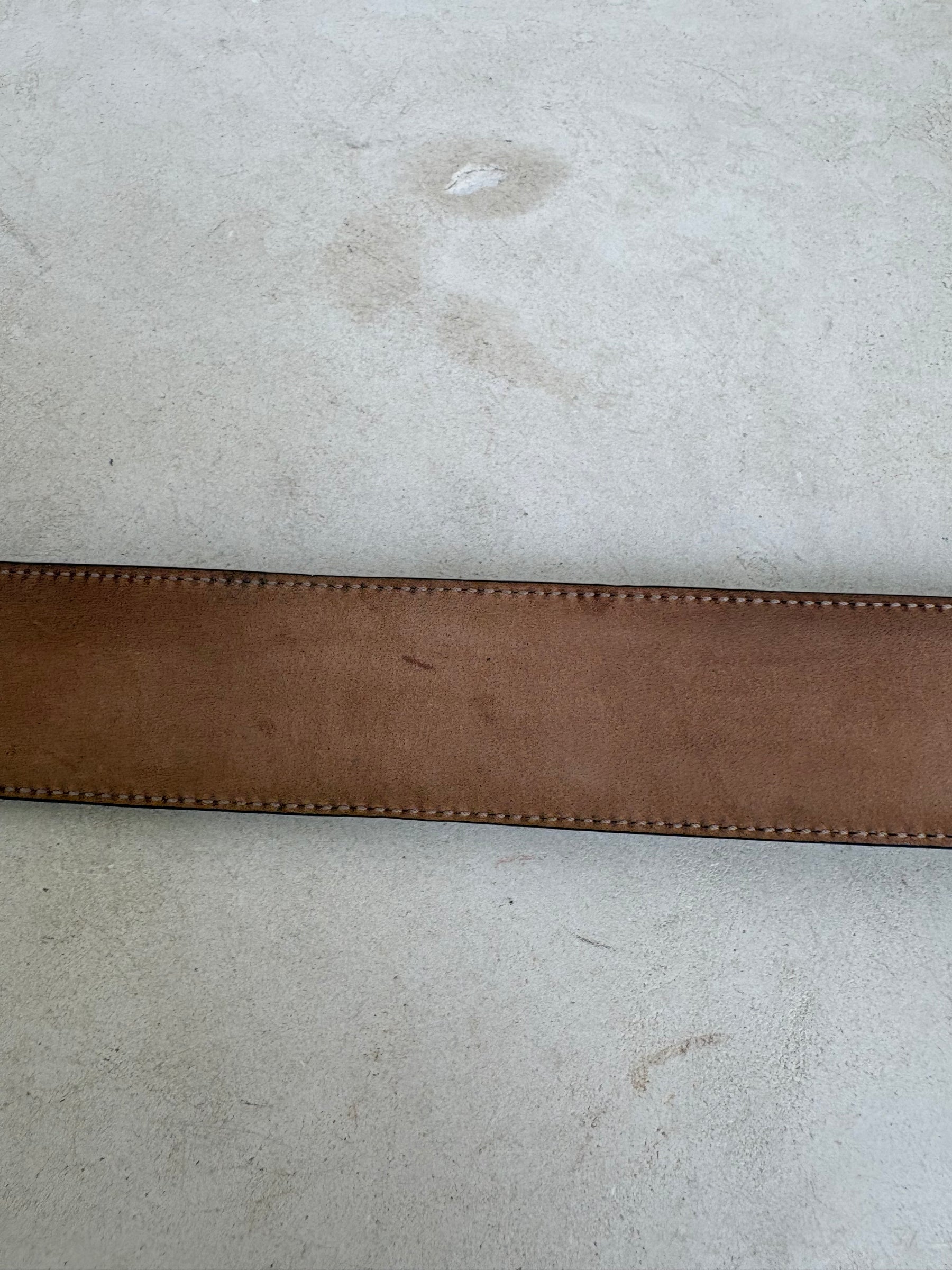 Gucci Black Leather Blondie Belt, 70