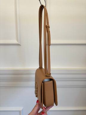 Loewe Warm Desert Small Goya Bag in Silk Calfskin