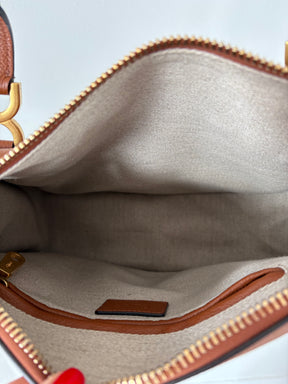 Chloé Tan Leather Medium Marcie Shoulder Bag