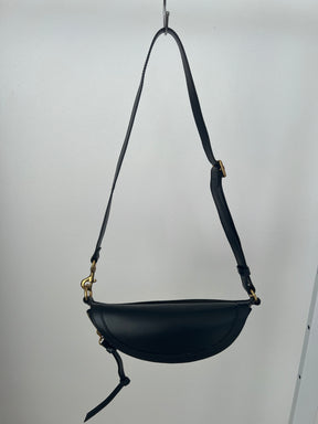 Isabel Marant Black Leather Skano Belt Bag