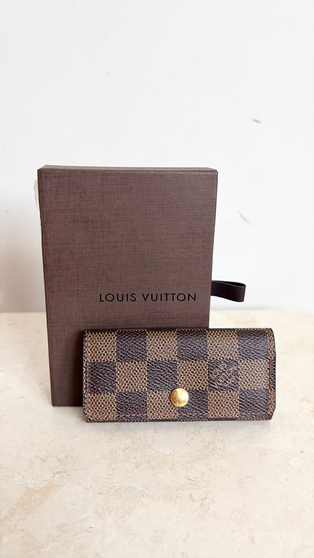 Louis Vuitton Damier Ebene Key Holder