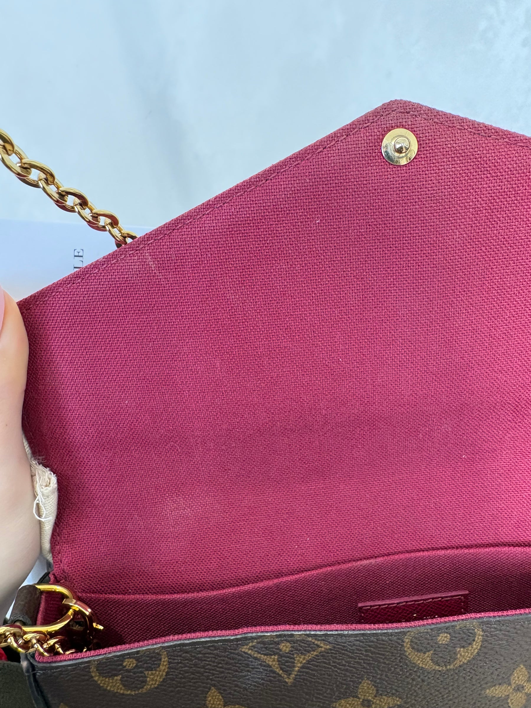 Louis Vuitton Canvas Monogram Pochette Félicie