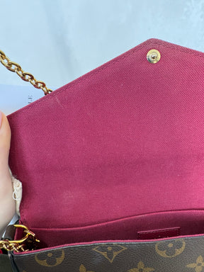 Louis Vuitton Canvas Monogram Pochette Félicie