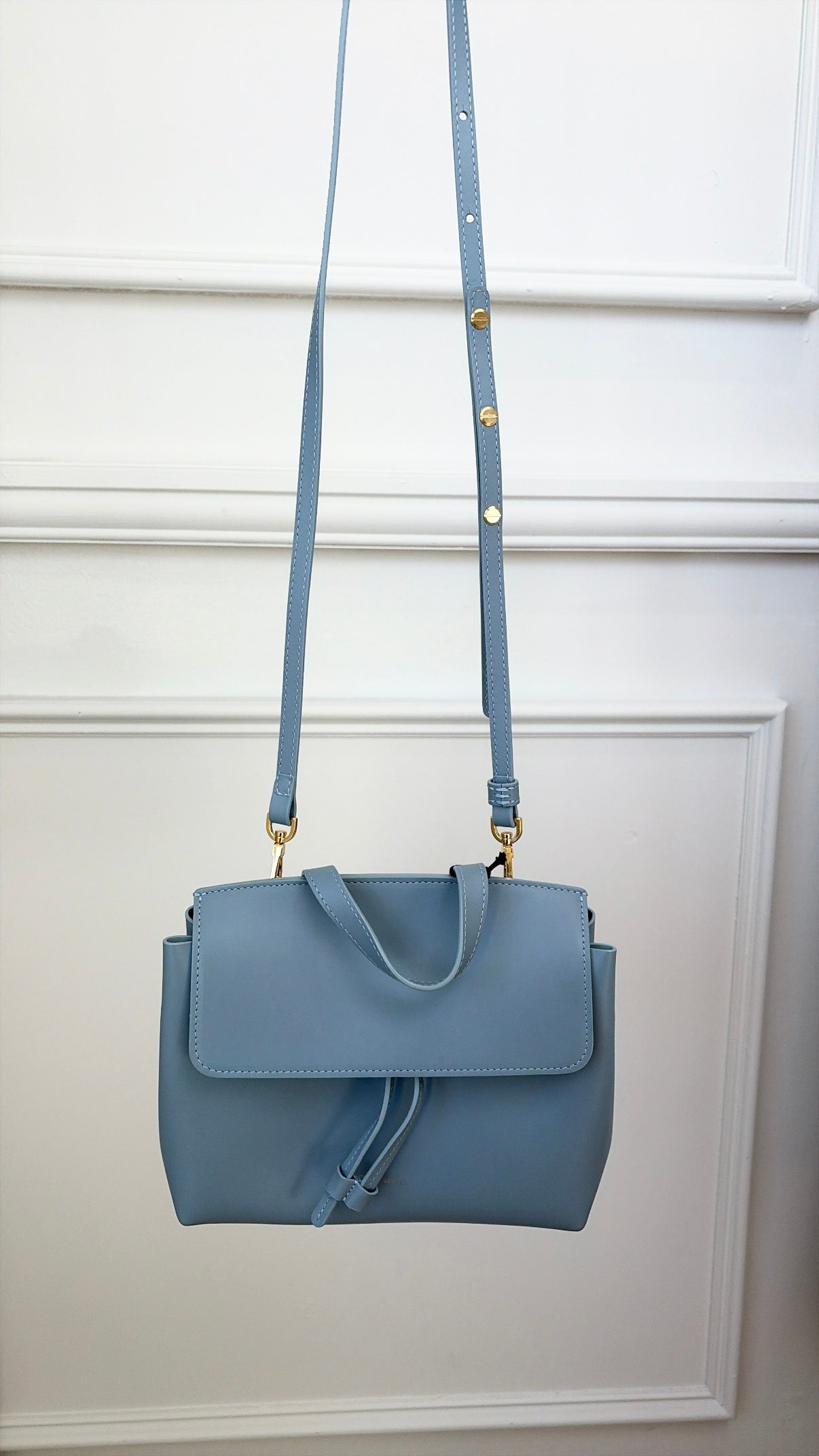 Mansur Gavriel Misty Blue Cross Body bag