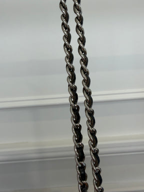 Chanel Navy Caviar Leather Wallet on Chain