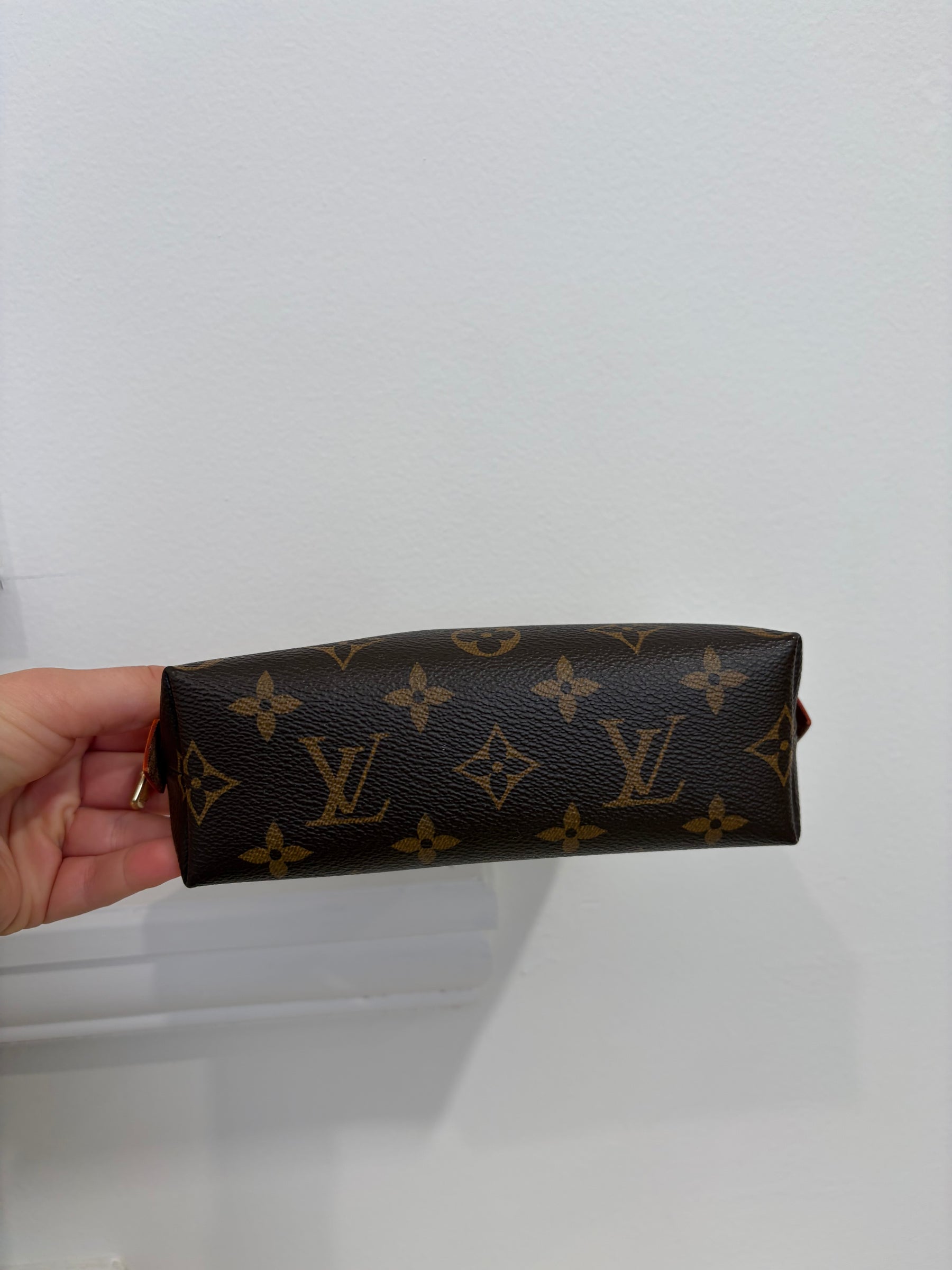 Louis Vuitton Canvas Monogram Cosmetic Pouch