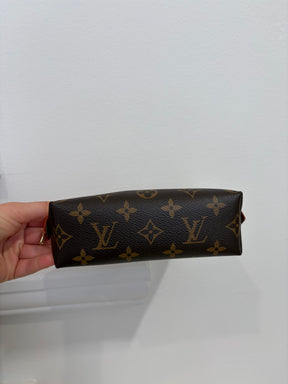 Louis Vuitton Canvas Monogram Cosmetic Pouch