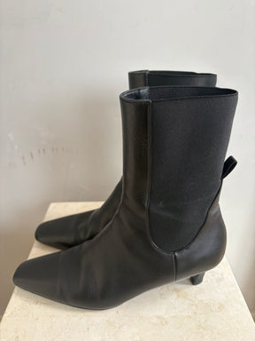 Totême Black Ankle Boots, 39