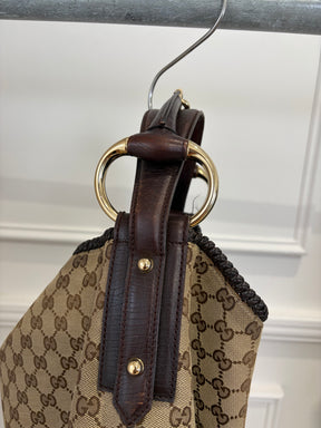 Gucci Monogram Hobo Bag
