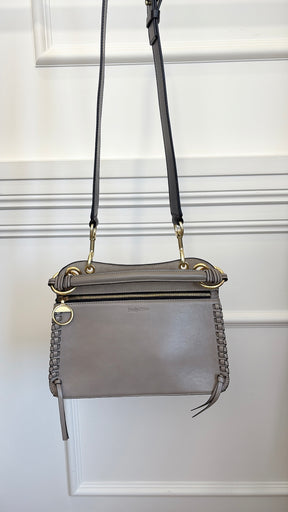 See by Chloé Leather Top Handle Bag With Shoulder Strap