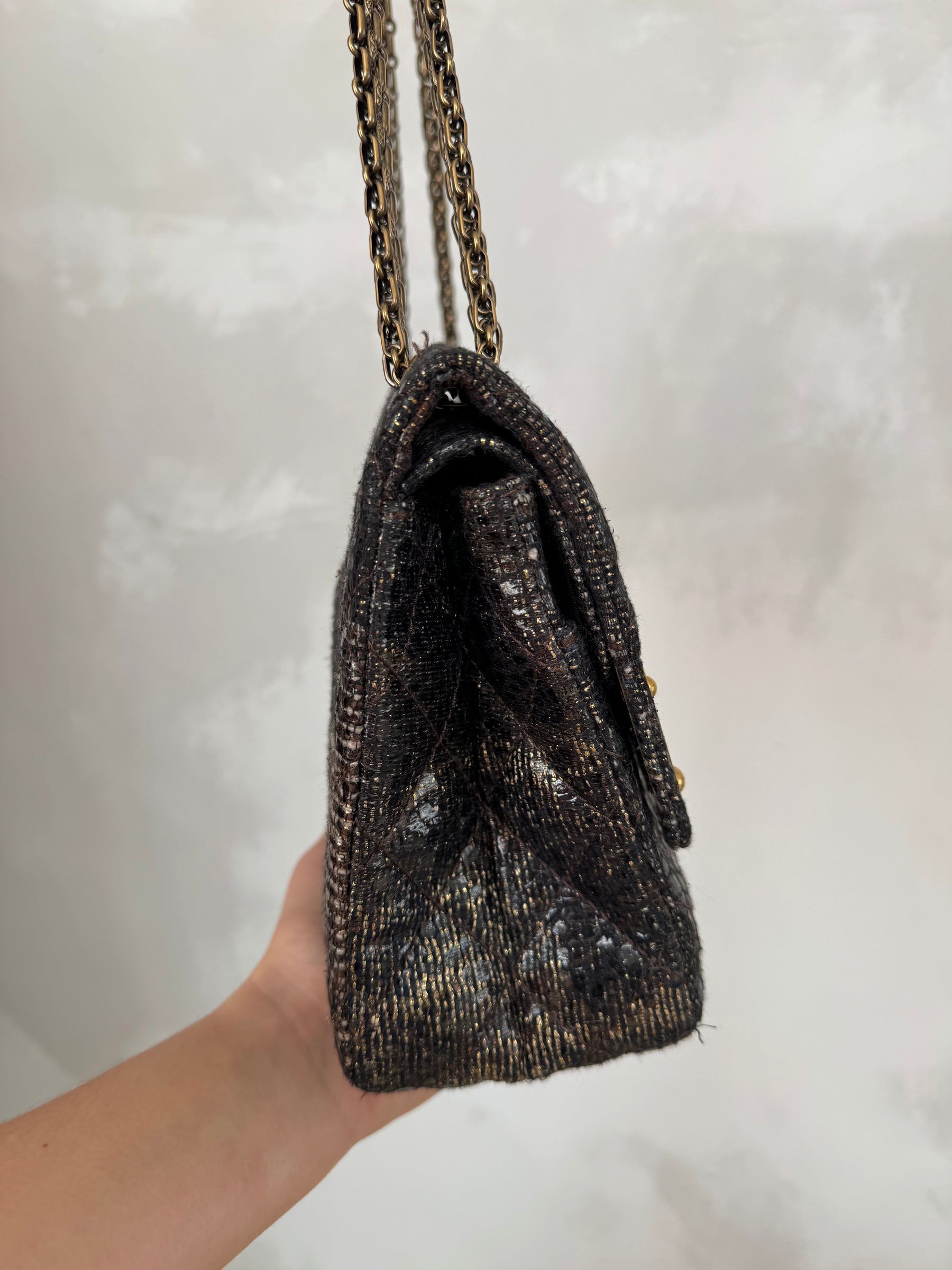 Chanel Paris Shanghai 2.55 Icons Double Flap Handbag