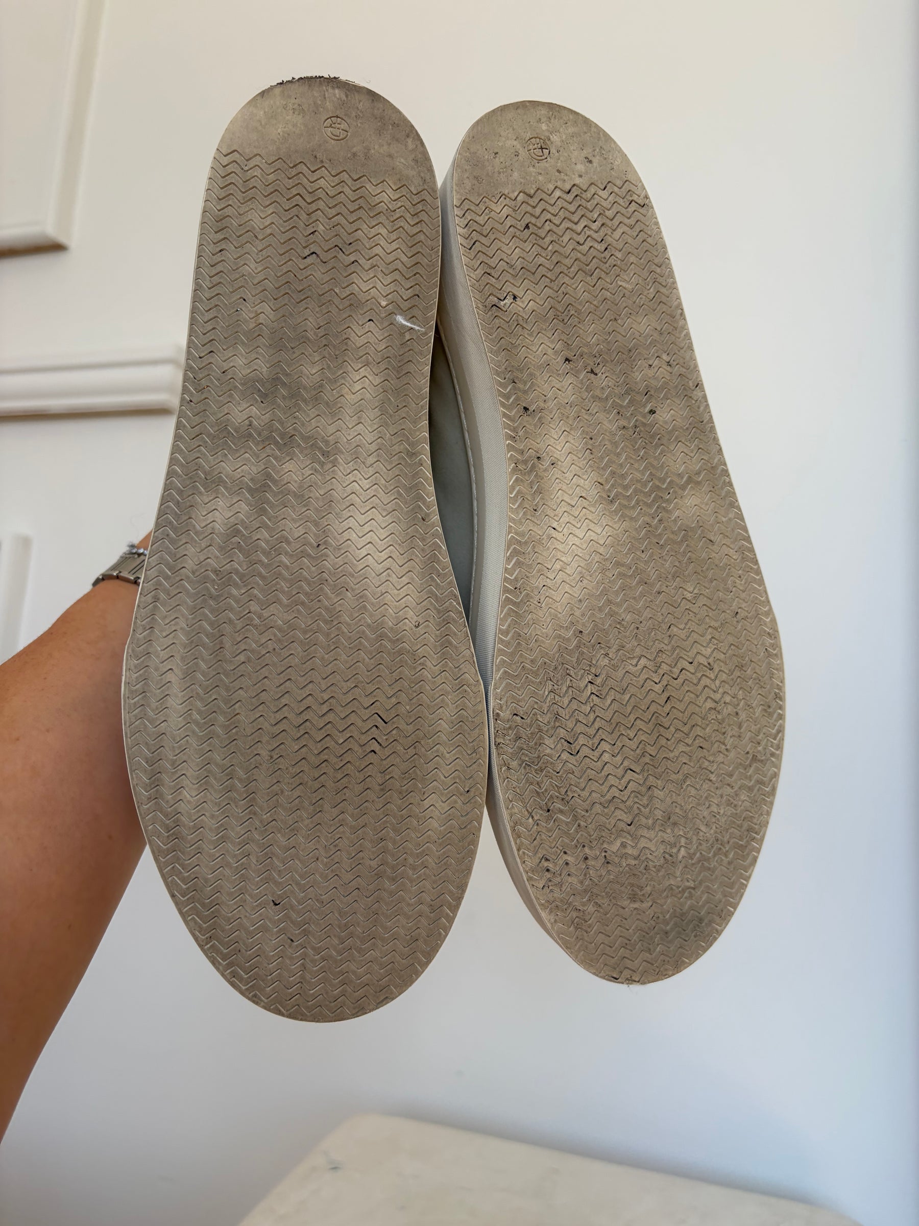 The Row Stone Canvas Slip On Sneaker, 40