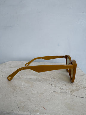 Lucy Folk Mustard Journeyman Sunglasses