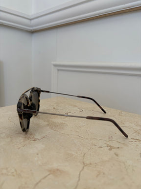 Fendi Tortoiseshell Round Sunglasses