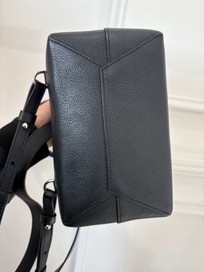 Louis Vuitton Black Leather LockMe Backpack