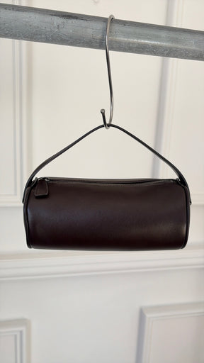 The Row Round 90's Bag In Chocolate