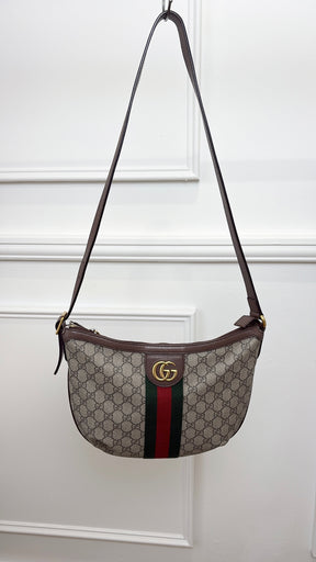 Gucci GG Supreme Half Moon Ophidia Small, S