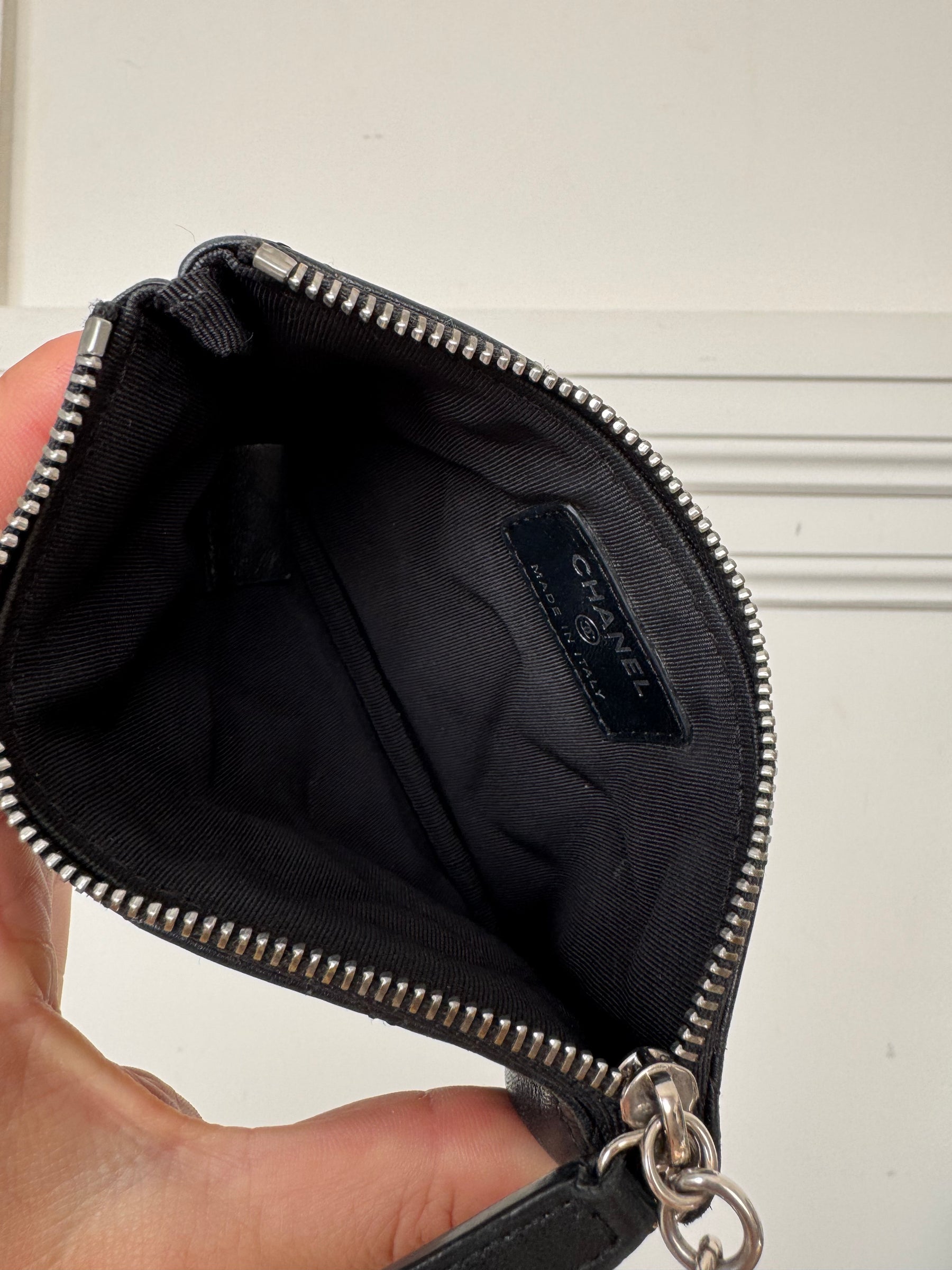 Chanel Quilted Leather Coin Purse