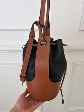 Loewe Balloon Bag Brown Black
